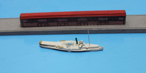 Passagierschiff Raddampfer "MFTR 1" (1 St.) HU 1943  Trident T 1460